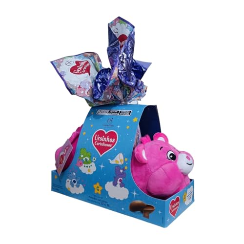 Ovo De Páscoa Ursinhos Carinhosos Pantufa Ursinha Animadinha Cacau Show 160g Presente Infantil Crian