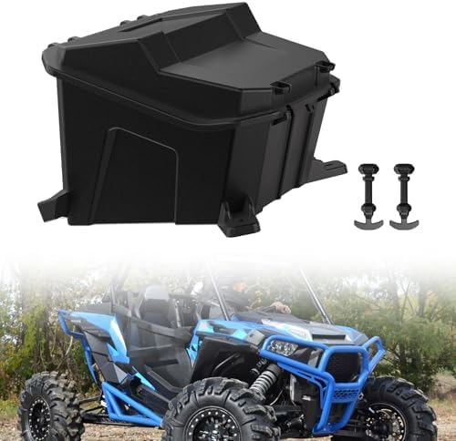 69QT Rear Cargo Box for Polaris RZR, UTV Poly Waterproof Rear Bed...