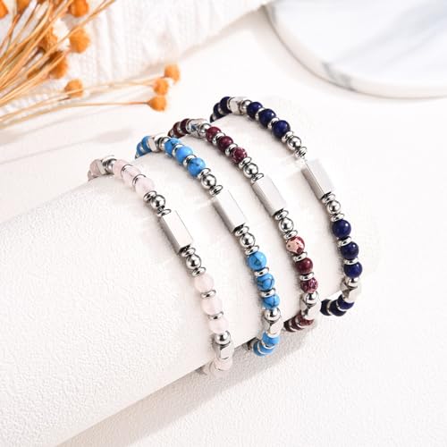 Image of Easter Basket Stuffers for Teens Girls Gifts Trendy Stuff, Tiny Beaded Bracelets Easter Gifts Birthday Graduation Jewelry Gifts for Teenage Girls Daughter Granddaughter Niece