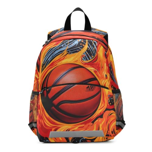 Sac scolaire enfant au parc et à la maternelle avec ce cartable basketball pour tout-petit