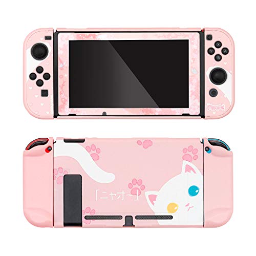 最安値 Geekshare Switch 保護セット スイッチ 可愛い ケース 保護フィルム 全面保護カバー 高透過率フィルムの価格比較