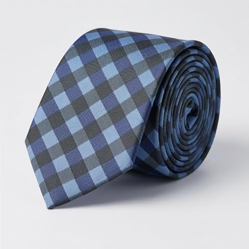 Image of Men's Necktie Gift Set with Wooden Box | Premium Tie, Pocket Square, Cufflinks & Lapel Pin | Elegant Formal Accessories Gift for Men
