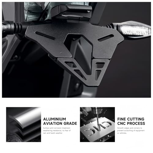 Support de plaque d'immatriculation pour Yamaha MT-09 MT09 2024 arrière queue courte