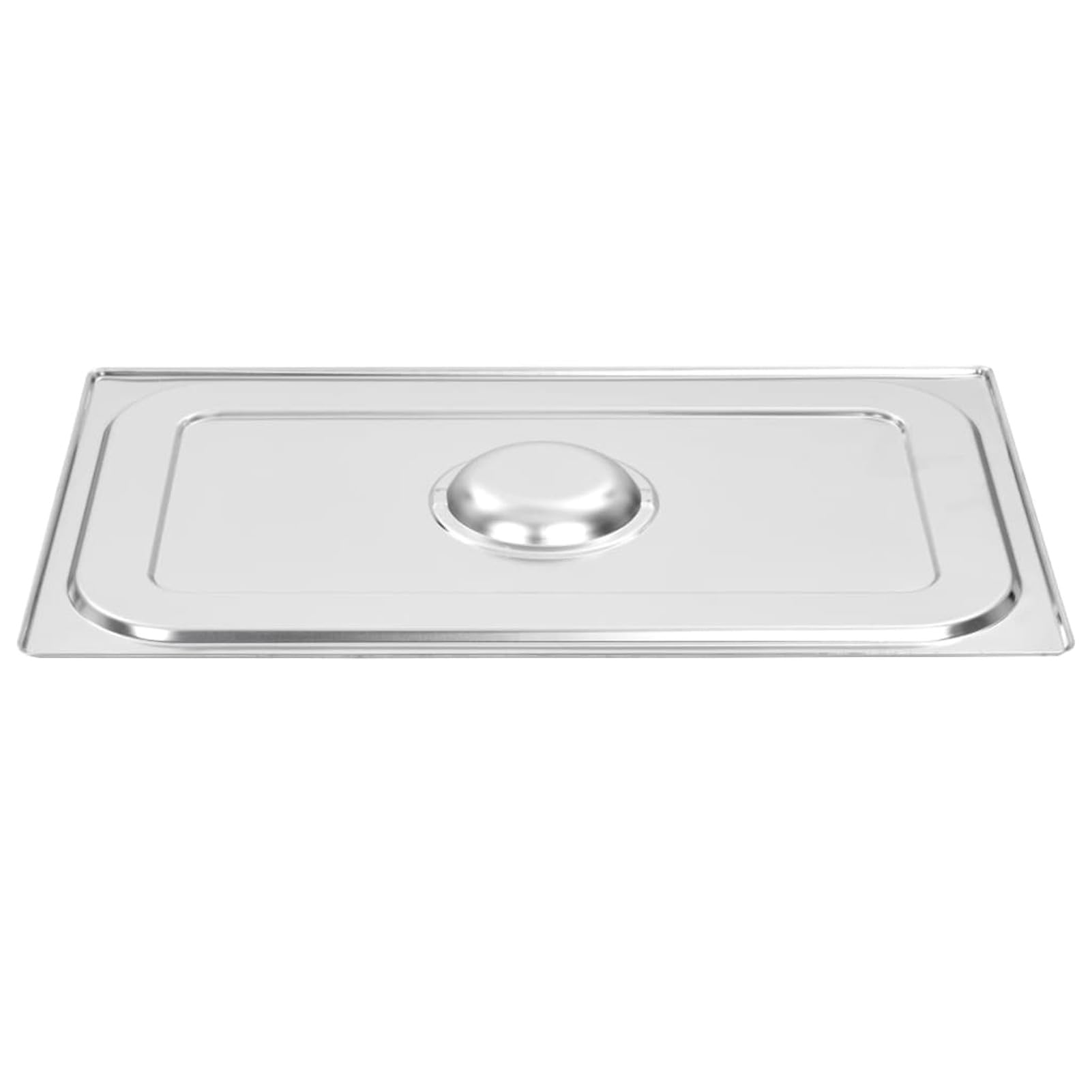 Coperchi per Contenitori Alimentari GN 1/1 2 pz in Acciaio Inox-50884