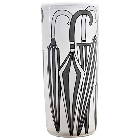 Black & White Retro Umbrella Stand Cover