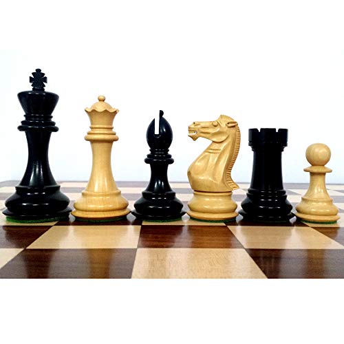 Jeu d'échecs en bois lestées Pro Staunton évitez les pièces instables