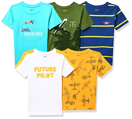 Image of Amazon Brand - Symbol Boy's Regular Fit T-Shirt