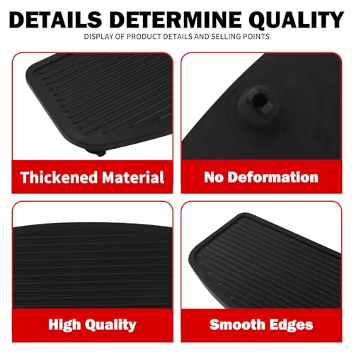 Repose-Pieds Antidérapants pour Éliminer les Vibrations sur Harley