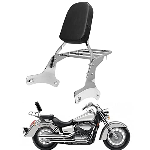 Sissy bar pour Shadow VT750 C2 évite la fatigue passager avec porte-bagage