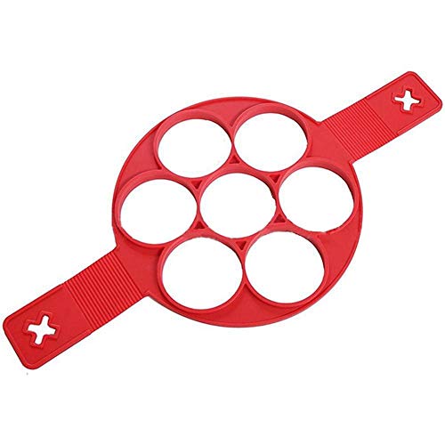 Moldes Para Panqueques Molde Para Hornear De Silicona Molde Para Huevos Panqueque Flipper Anillo De Huevo Antiadherente Anillos Redondos De Silicona Para El Desayuno Huevos Fritos Y Escalfados Cover