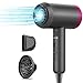 Produktbild Fön Ionen Haartrockner 1600W, Profi Föhn mit Diffusor für Locken und Glätten, mit Kalt-Warmluft und Stufelosige Gebläsestufen, Klein Leise und Leicht für Reise Zuhause Salon