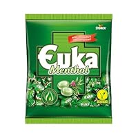 Euka Menthol – 1 x 425g – Eukalyptus-Menthol Bonbons mit Reedy Creek Eukalyptus