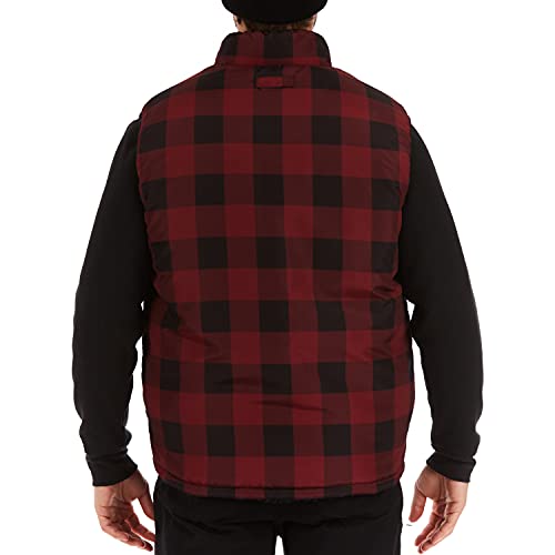 Smith's Workwear Men's Printed Sherpa Lined Vest2