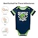 EaunyVerat Seattle Custom Baby Clothes Onesie Bodysuits 0-24 Months Unisex Infants Personalized Baby Name Number for Boy Girl