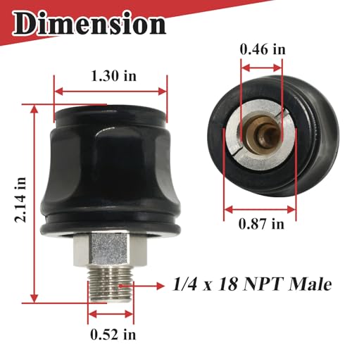 Adaptador de manguera para compresor de aire en proyectos de garaje 4