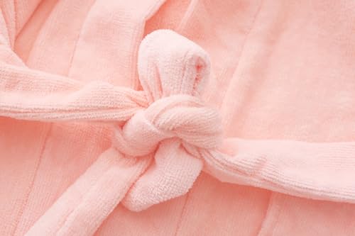 CJMJXPH Boys Girls Cotton Robe Soft Towel Robe Kids Terry Cloth Spa Robes Bathrobes Sleepwear4