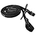 Majestic Ally Horse Reins, Full Size, English Riding, Multiple Styles and Colors (Leather Ribbed PMC Reins, Black, Full)