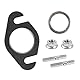 Auspuffdichtung Auspuff Stehbolzen Krümmer Dichtung Set für 50ccm Roller, Auspuffdichtung Universal Auspuffkrümmer, Kompatibel mit Aerox Bw’s, Booster, Nitro, Aerox, Mach-G, Jog-R, Ovetto