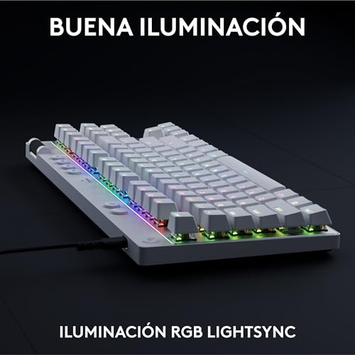 Teclado US INTL Logitech G Pro X TKL Rapid con cable e interruptores analógicos magnéticos RGB 6