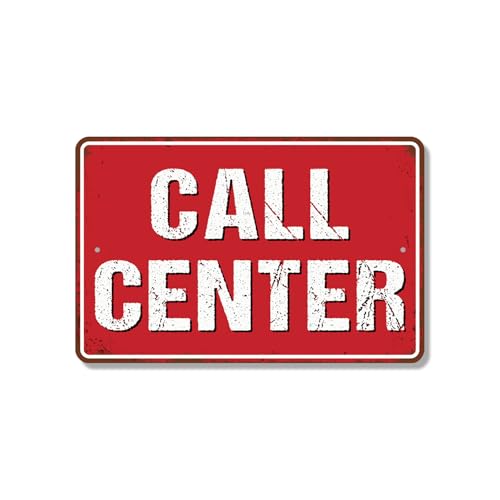 Call Center 11 Inch x 17 Inch Novelty Plastic Sign Please Hold Smiles Ahead Durable Weatherproof UV Protected Perfect for Offices Break Rooms Lobbies Fun Gift for Agents Supervisors Teams