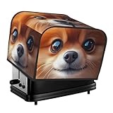 Simpatico coperchio per tostapane a 4 fette di Pomerania, impermeabile, antipolvere, in tessuto...