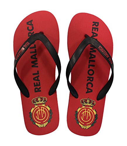 R.C.D. Mallorca Chancla Roja, Unisex, Talla 39, Rojo, EU