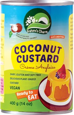 Natures Charm Crema de custard de Coco 400g (6)