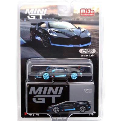 Amazon | MINI GT1:64スケール アメリカ MiJo Toys 限定 BUGATTI DIVO