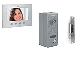 ELRO Video Türsprechanlage mit Lochkamera, Innenmonitor & elektrischem Türöffner