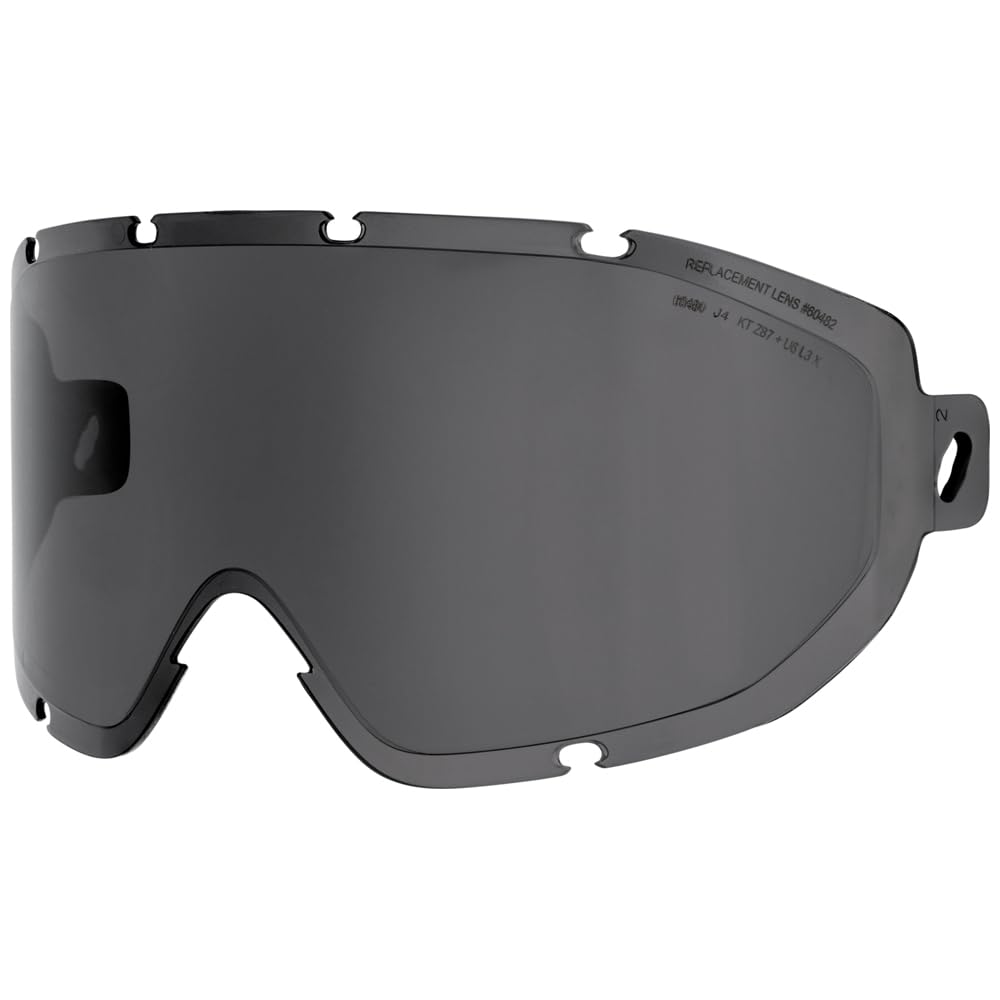 KLEIN TOOLS 60482 Gray Tint OTG Safety Goggles Replacement Lens, Optical Class-1 PPE Eye Protection, Anti-Fog, Scratch-Resistant, UV Protection