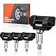 GEAREVER TPMS Sensor RDKS Reifendrucksensor Reifendruckkontrollsystem 433 MHz für Mercedes C CLA GLC CLS E S GLE-Klasse W176 W205 C207 W212 A0009050030 A0009057200