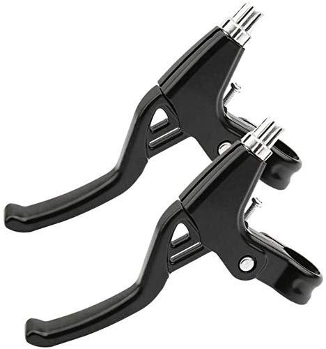 Paire De Poignées/Leviers De Frein VTT Robustes - Métal Gris, Longueur 9.5cm