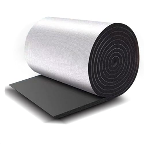Aislamiento de espuma de aluminio para regular la temperatura en áticos y paredes