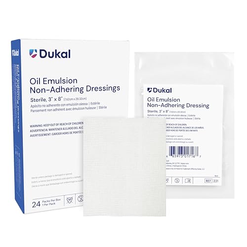 Dukal Oil Emulsion Dressing 3 W x 8 L (Box of 24)