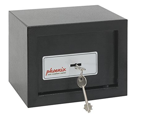Preisvergleich Produktbild Phoenix SS0721K Sicherheitstresore, Stahl, Schwarz, 17x23x17 cm