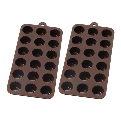 Mrs. Anderson’s Baking Chocolate Mold, European-Grade Silicone, Cordial, Set of 2