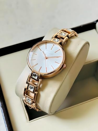 Image of AMERICANVIBER DRW0027 Rose White + CCK White Fashion Combo Watch Set ? Best for Gifting Women Analog Watch - for Women