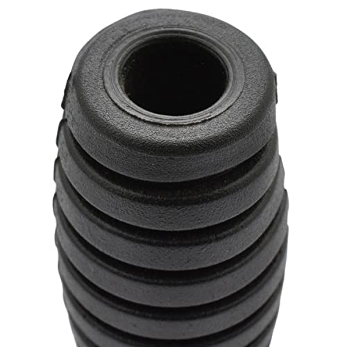 Easyboost Gummi Schalthebel Rund L.40 mm Schalthebelgummi für Schaltmoped 50 Derbi Euro 2-3-4 AM6 Rieju MBK Sherco Yamaha DT XP6 XPS Beta TZR MRT Senda SM-R GPR Gilera SMT Aprilia