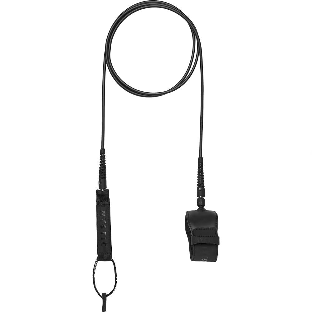 Mystic 2023 Surfboard Leash Pro 35009.230451 - Black Leash Size - 6ft