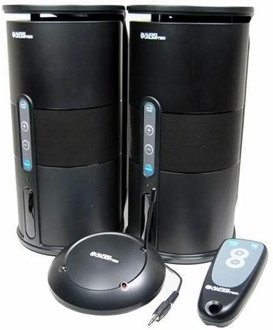 Audio Unlimited SPK-VELO-001 Water-Resistant Wireless Speakers with Remote (Old Version)