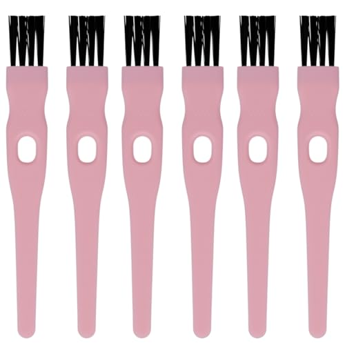 Mini Cleaning Brushes with Nylon Bristles – 6 Pack, 4.3
