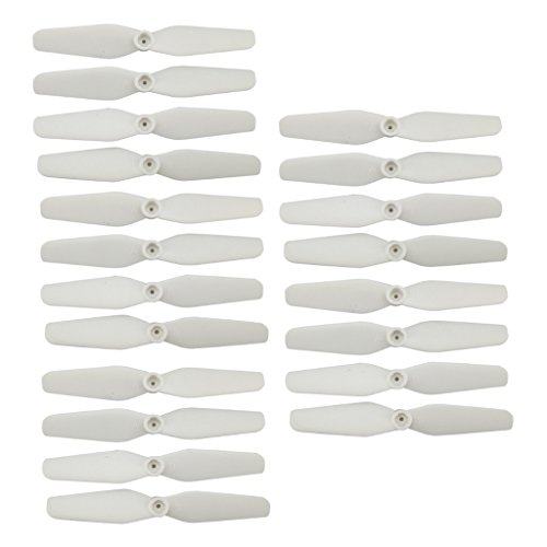 Fytoo Propellers for SYMA X23 X23W X15 X15C X15W Quadcopter Backup Parts Drone Blade Accessories (20PCS)