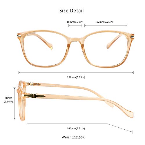 Image of LifeArt Blue Light Blocking Glasses, Anti Eyestrain, Computer Reading Glasses,TV Glasses for Men and Women