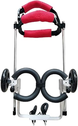 Aide à la mobilité pour chiens - Fauteuil roulant réglable XS - 4