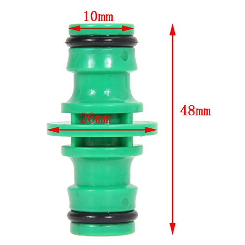 Whitelotous 10 X Lot Plastic Garden Washing Water Hose Pipe Connector Joiner #TOP5
