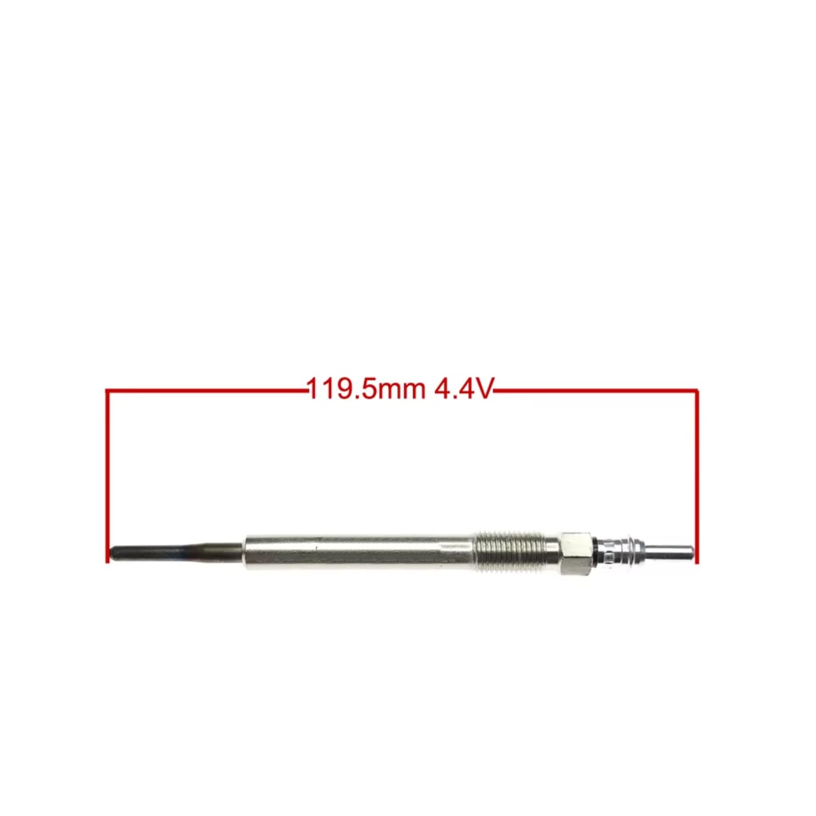 Bougie de préchauffage Compatible Avec Citroen Pour Nemo 2008 2009 2010 2011 2012 2013 2014 2015 Facile À Installer Bougies De Préchauffage Set 4PCS 5960L4