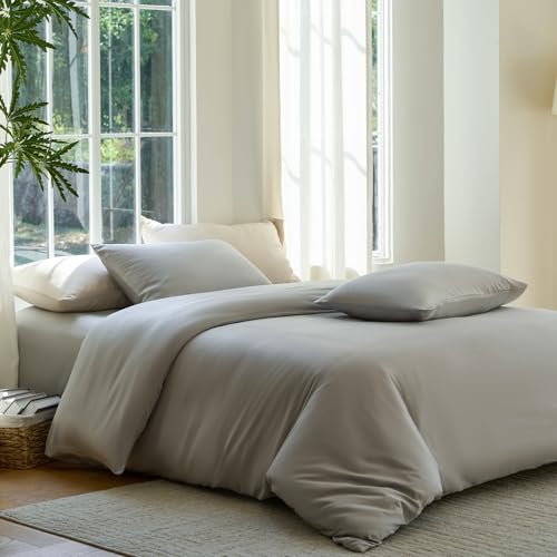 DOZ Duvet Cover Set, 100% Viscose derived from Bamboo,...