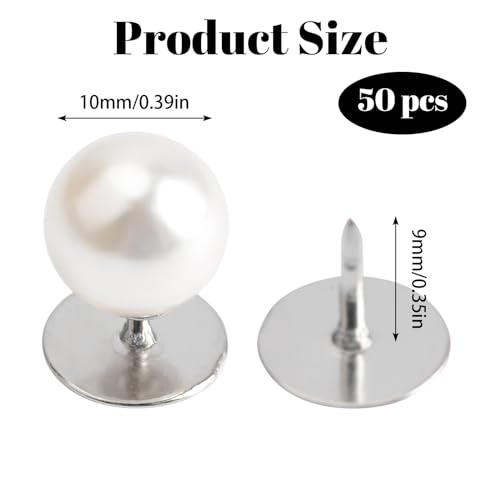 URROMA Pearl Brooch Button - Image 2