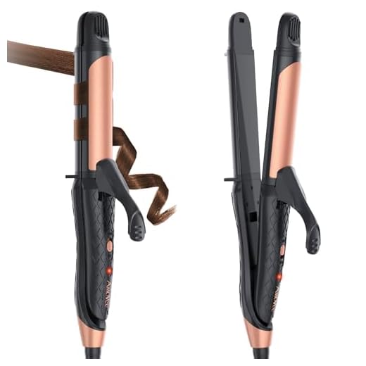 Dual Voltage 2-in-1 Curling Iron