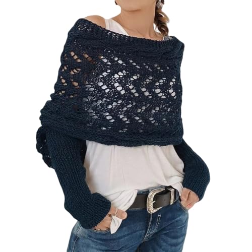 Fashionable Scarf with Sleeves for Women - Stylish...